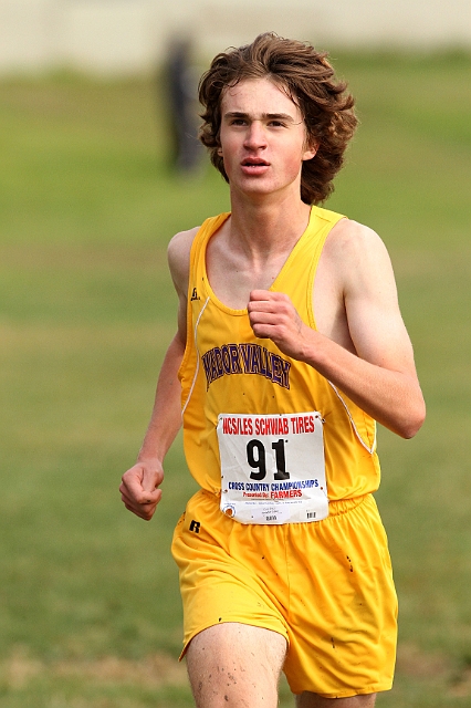 2010NCSXC BD1-2139.JPG - 2010 North Coast Section Cross Country Championships, Hayward High School, Hayward, California